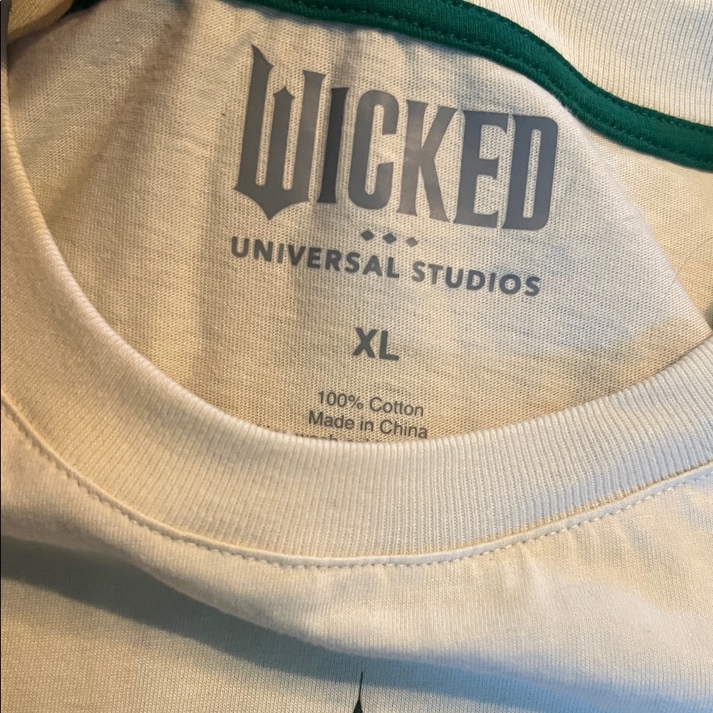 Wicked Graphic Tee and Green Pants Set - Picture 7 of 9